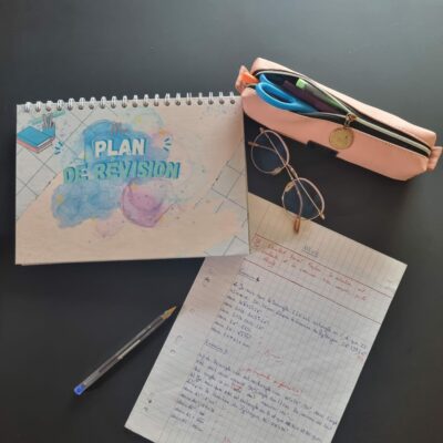 Carnet "Mon plan de révision"