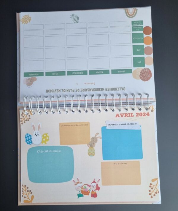 Carnet "Mon plan de révision" – Image 4